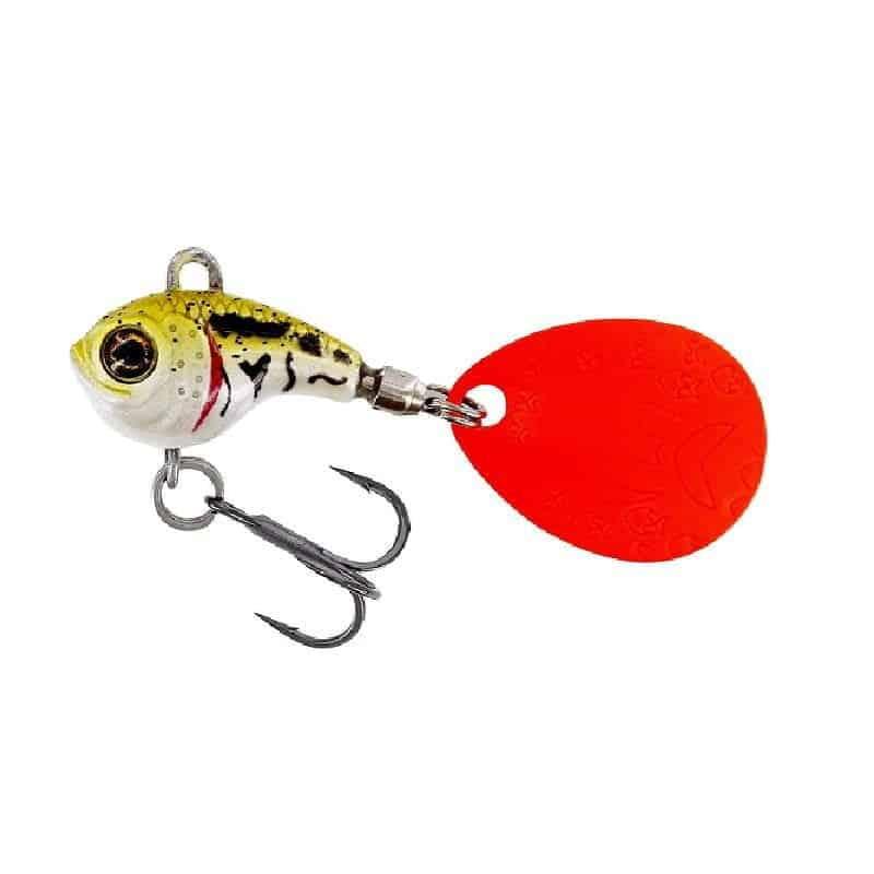Westin DropBite Tungsten Spin Tail Jig 2cm 13g Pearl Stickleback från Westin