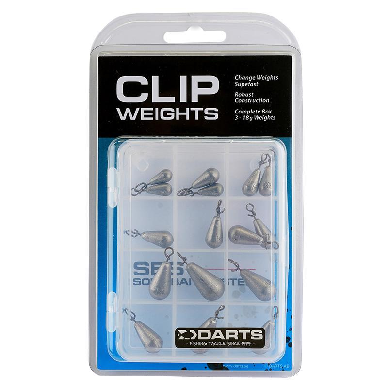 Darts SBS Clip Weights Complete Box 15-pack från Darts SBS