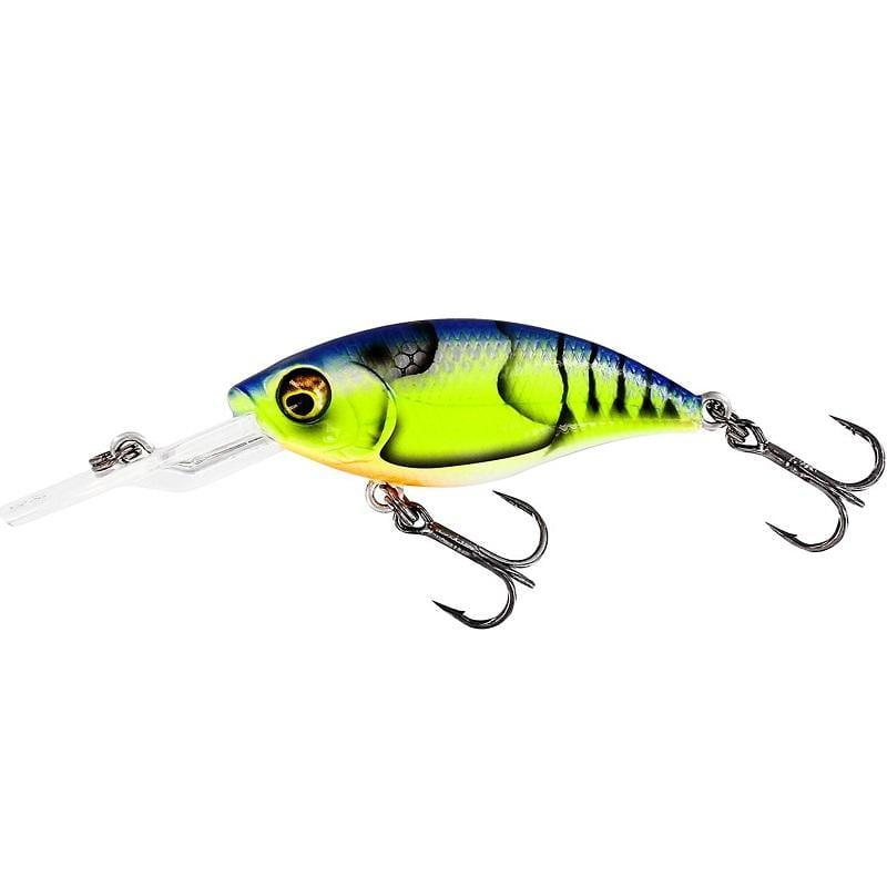 Westin BuzzBite Crankbait 4cm 4g Low Floating Chartreuse Blue Craw från Westin