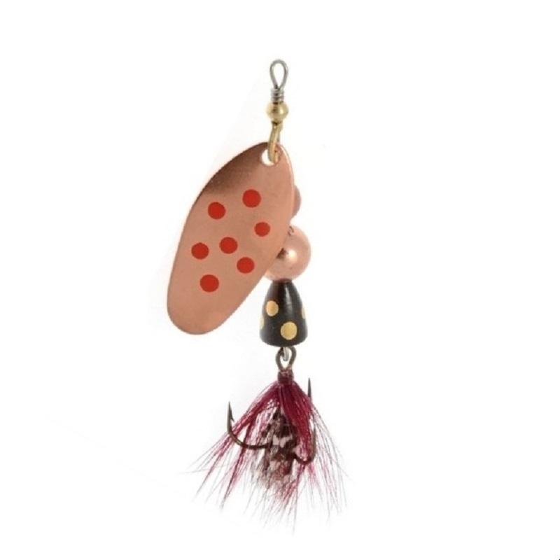 Myran Mira Spinnare 10g C/K Koppar/Röd/Prick