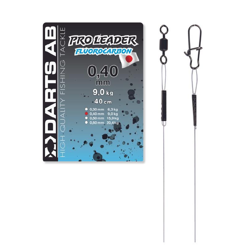 Darts Pro Leader Fluorocarbon 0,50mm - Fiskelina