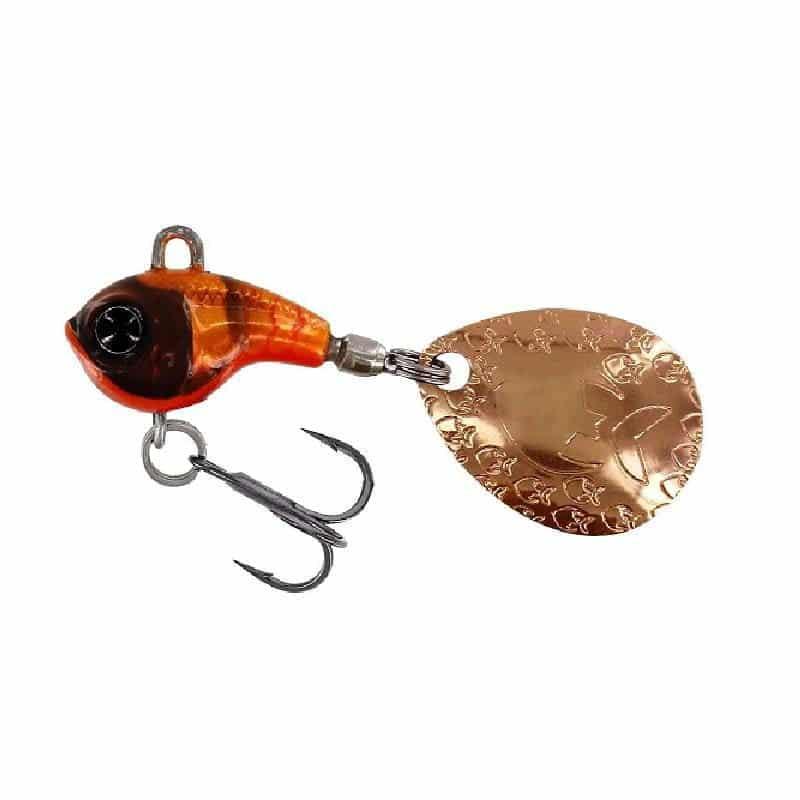 Westin DropBite Tungsten Spin Tail Jig 2cm 13g Fire Craw