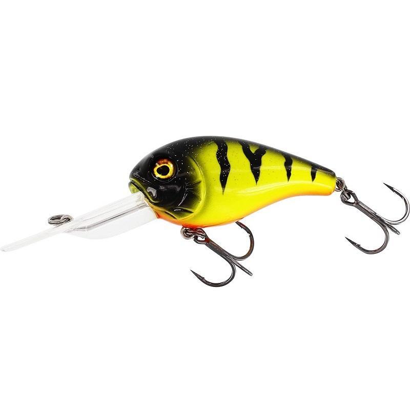 Westin MegaBite DR Crankbait 6cm 19g Floating Fire Perch