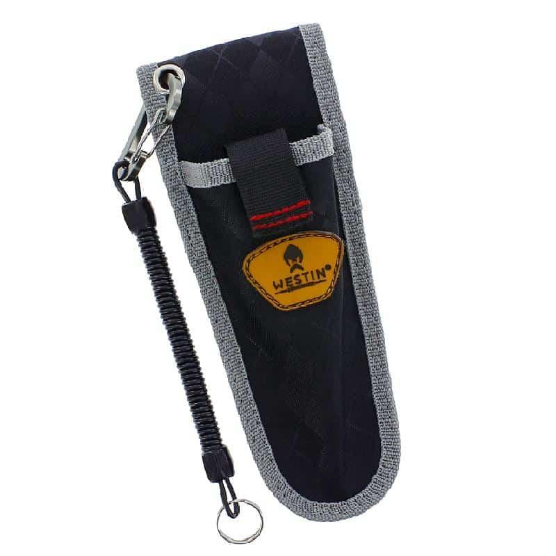 Westin Pliers Sheath With Lanyard Medium Diamond Black
