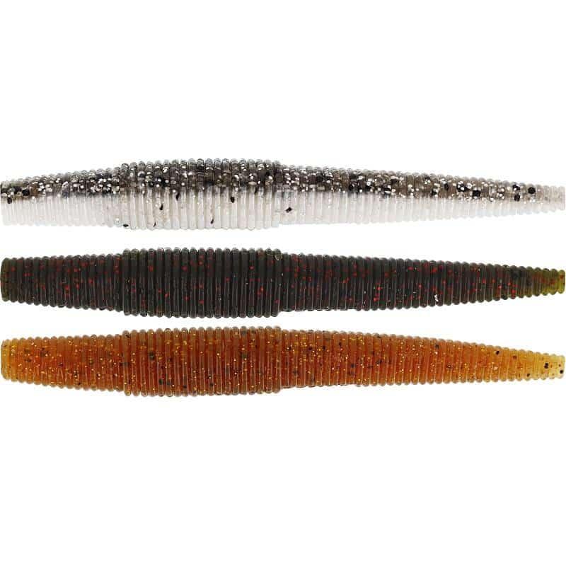 Westin Ned Worm 9cm 5g Clear Water Mix 6pcs