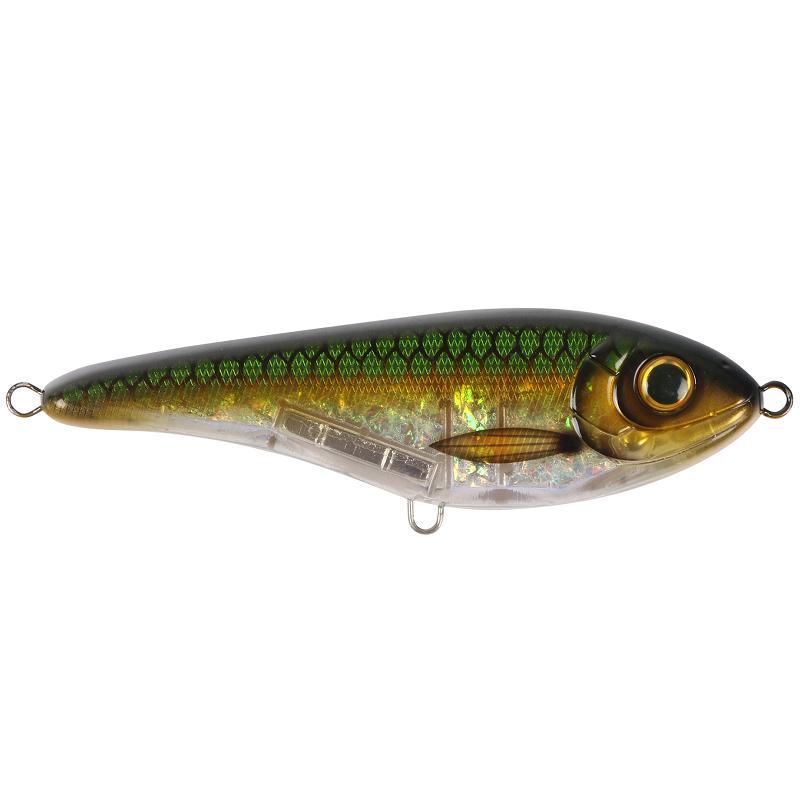 Strike Pro Buster Jerk II - Susp - 12cm - 37g - Emerald Herring från Strike Pro