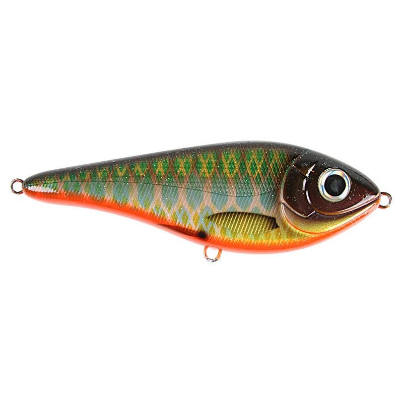 Strike Pro Buster Swim Bait - Slow Sink - 13cm - 65g - Green