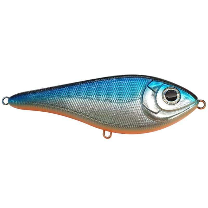 Strike Pro Buster Swim Bait - Slow Sink - 13cm - 65g - Blue Chrome OB från Strike Pro