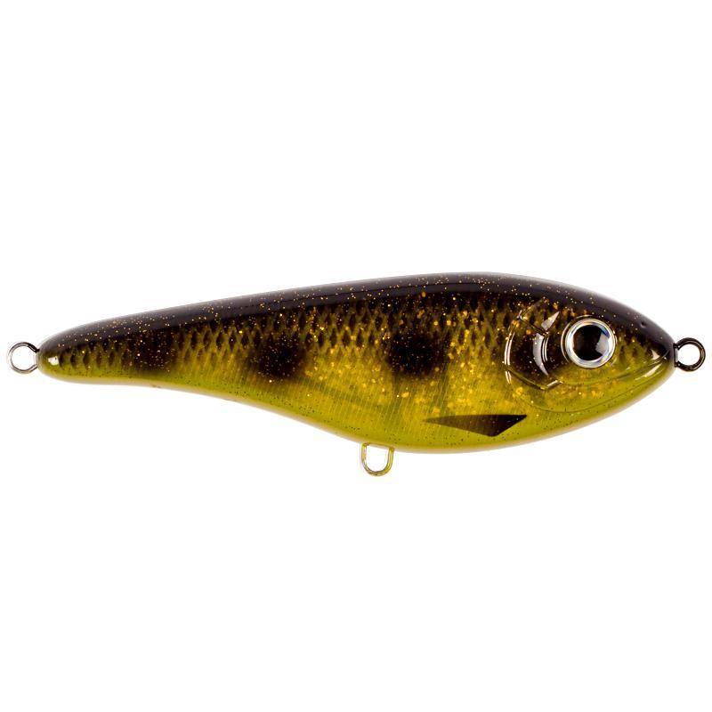 Strike Pro Buster Jerk II - Susp - 12cm - 37g - Spotted Bullhead från Strike Pro
