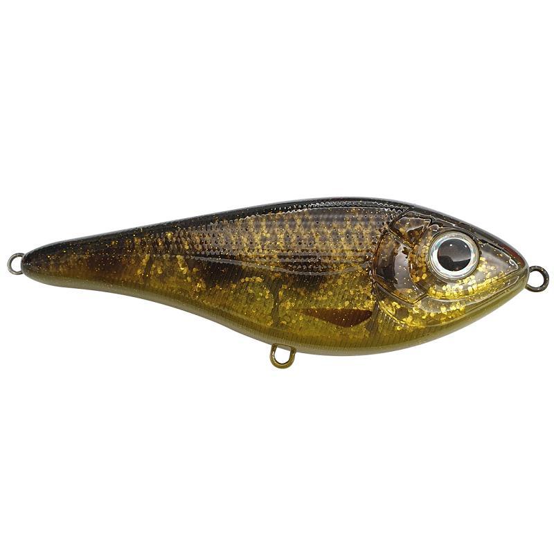 Strike Pro Buster Swim Bait - Slow Sink - 13cm - 65g - Spotted Bullhead från Strike Pro