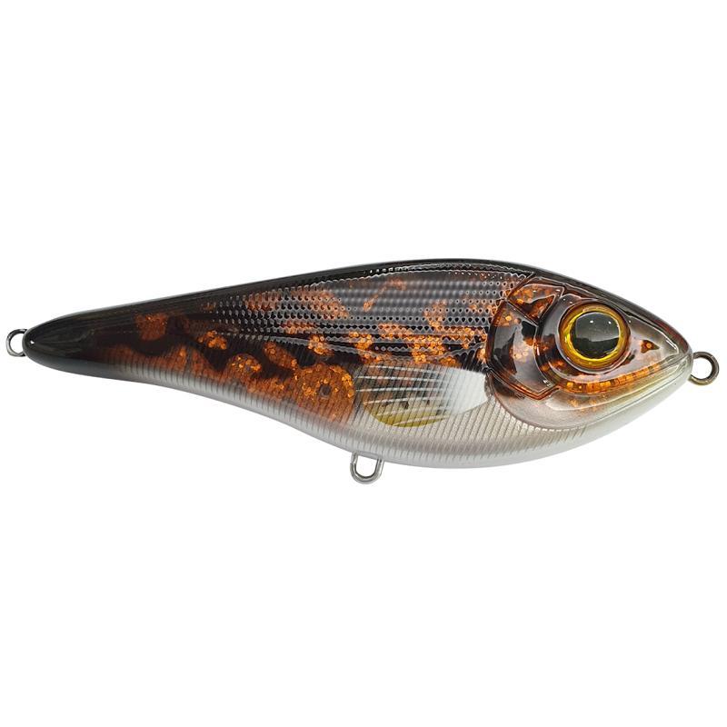 Strike Pro Buster Swim Bait - Slow Sink - 13cm - 65g - Burbot