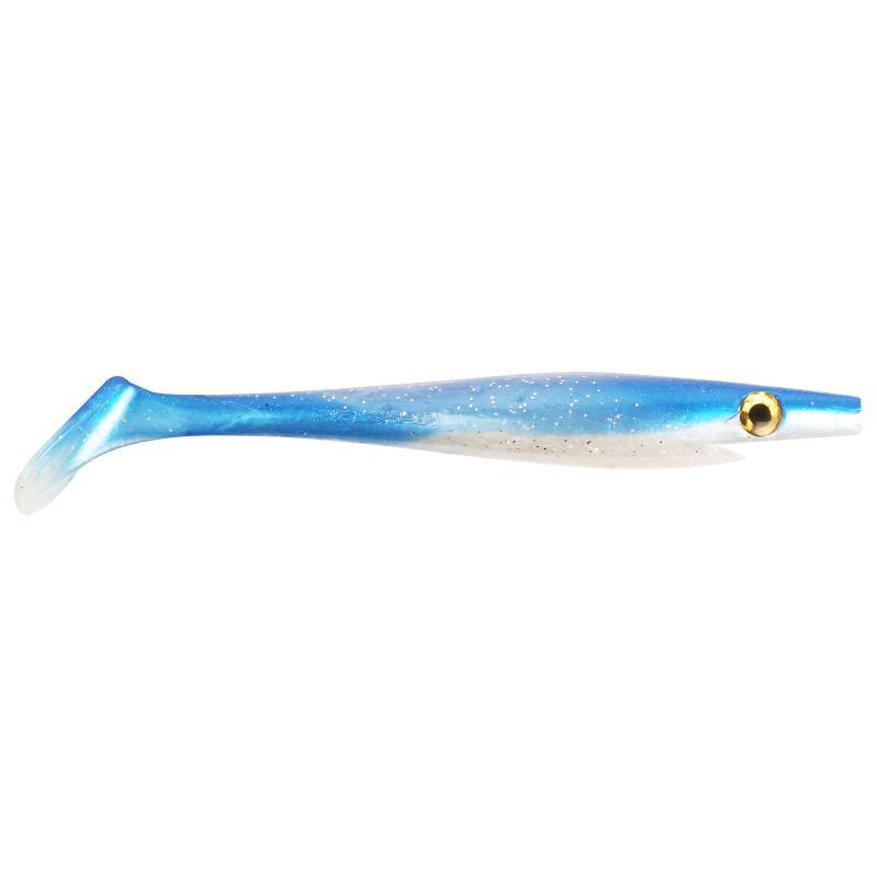 Pig Shad Nano, 15cm, 20g - Blue Pearl - 4pcs från The Pig