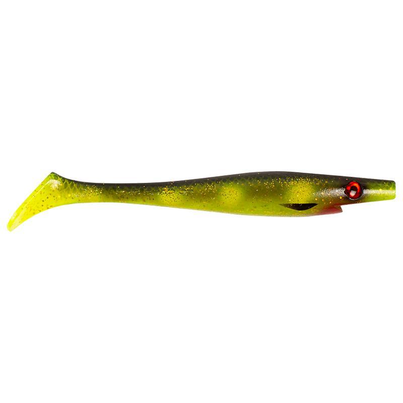 Pig Shad Junior - 20cm, 50g - Hot Spotted Bullhead - 2pcs från The Pig
