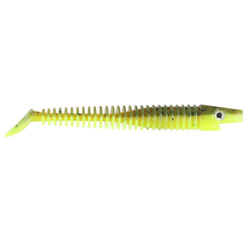 Pigster - 10cm, 4g - Brown Chartreuse Flake - 10pcs från The Pig