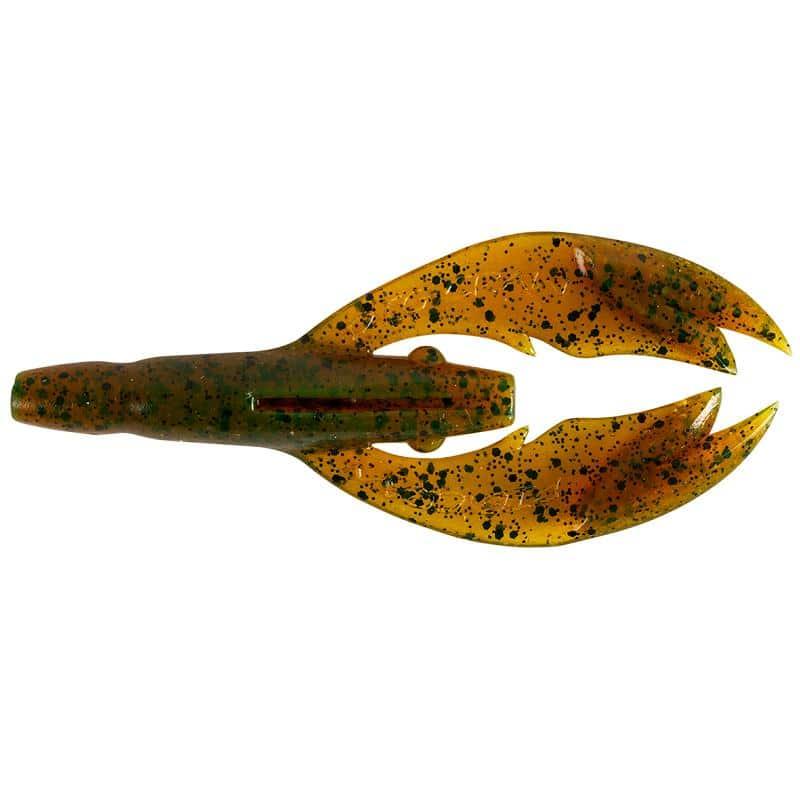 Pig Craw - 10cm, 9g - Motor Oil Pepper - 6pcs