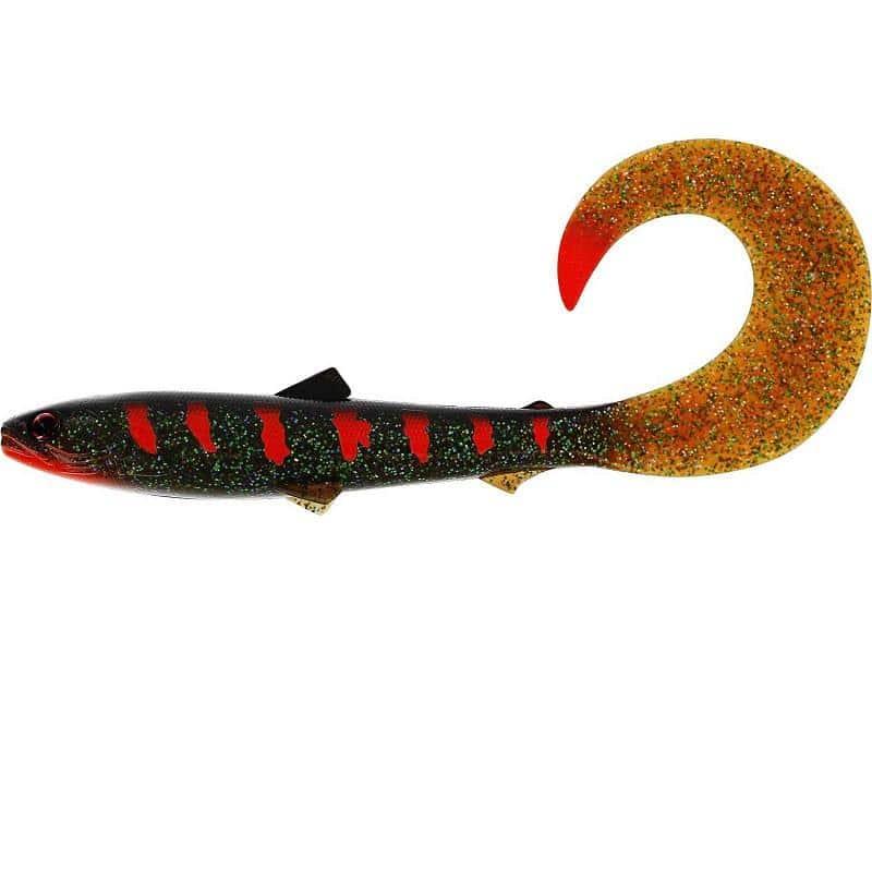 Westin BullTeez Curltail 21cm 49g Motoroil Blood 1pcs