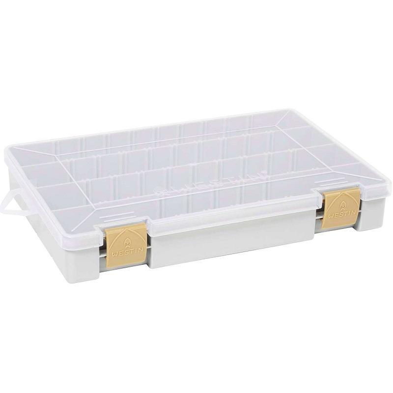 Westin W3 Betesbox 27,5x18,5x4,5cm Grey/Clear