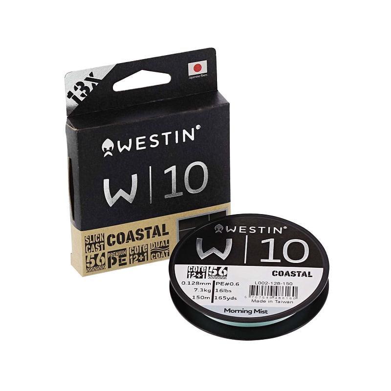 Westin W10 13 Braid Coastal Morning Mist 0.148mm 150m 8.7kg från Westin