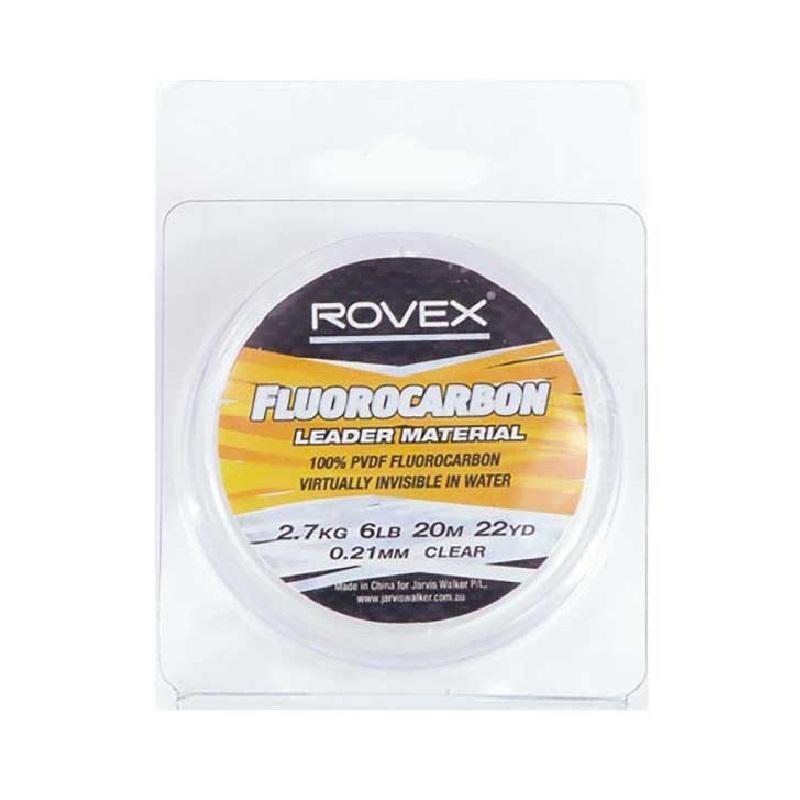 Rovex Fluorocarbon 0,44mm 9,1kg 20m - Fiskelina