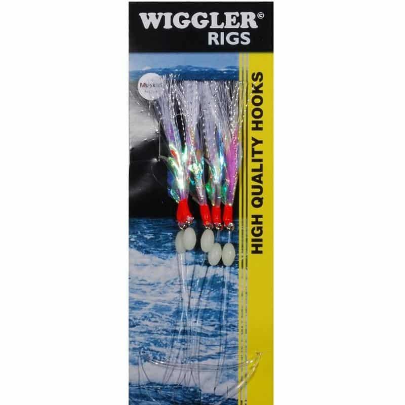 Wiggler Häckla Flasher-A-Boo Silver Krokstorlek 3/0 från Wiggler