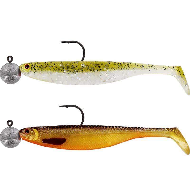 Westin ShadTeez Slim 10cm R 'N R 7g #4/0 2pcs Clear Water Mix 1