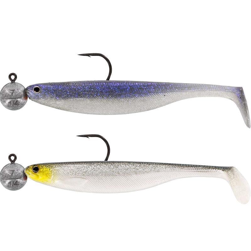 Westin ShadTeez Slim 10cm R 'N R 7g #4/0 2pcs Clear Water Mix 2