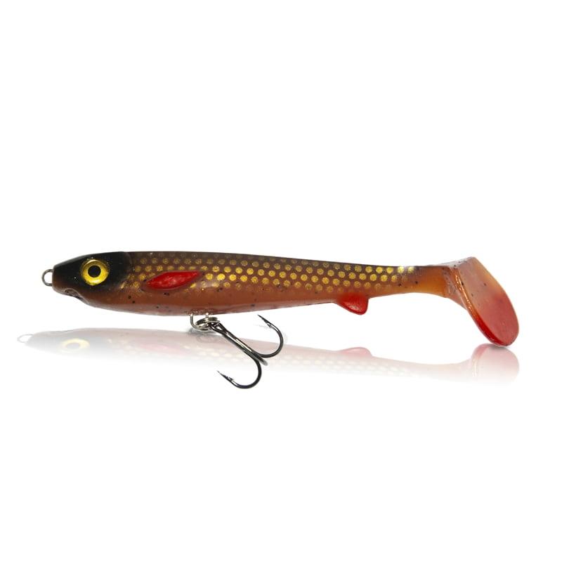 EJ Lures Flatnose Shad Jr Panic Organic med Stinger 15cm - 2-pack