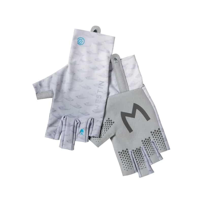 Westin Solar UPF Half Finger Glove L Grey
