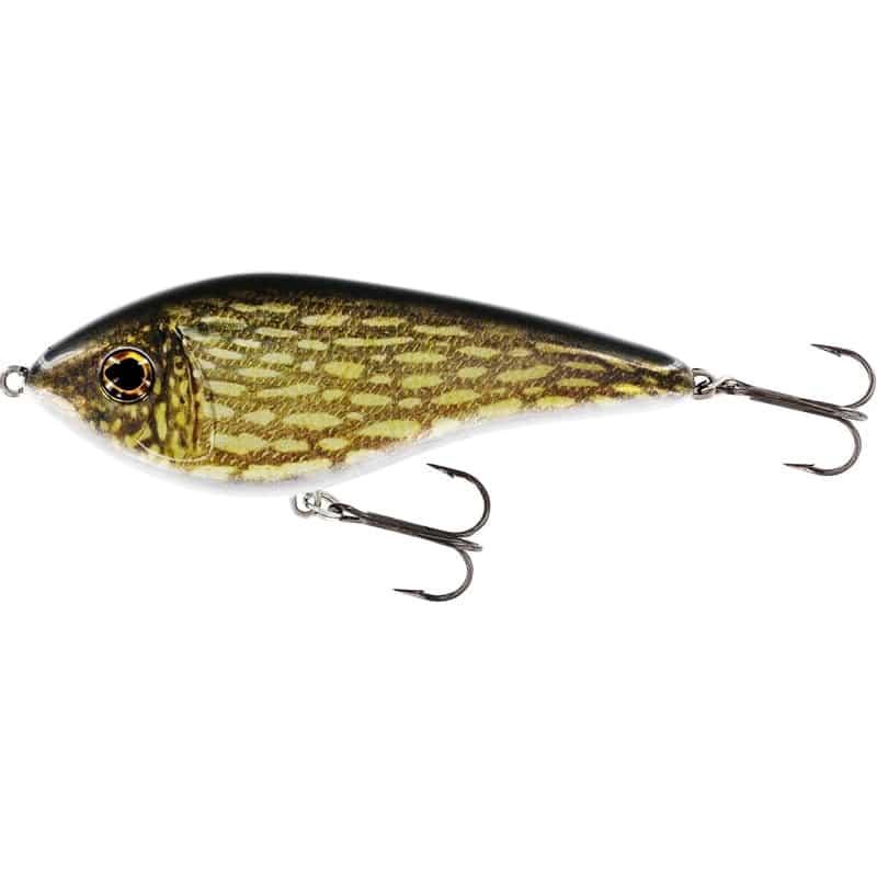 Westin Swim Gildebait Silent 12cm 55g Suspending Real Pike från Westin