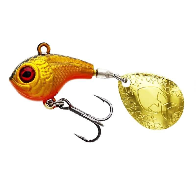 Westin Dropbite Spin Tail Jig 3,2cm 12g Gold Rush