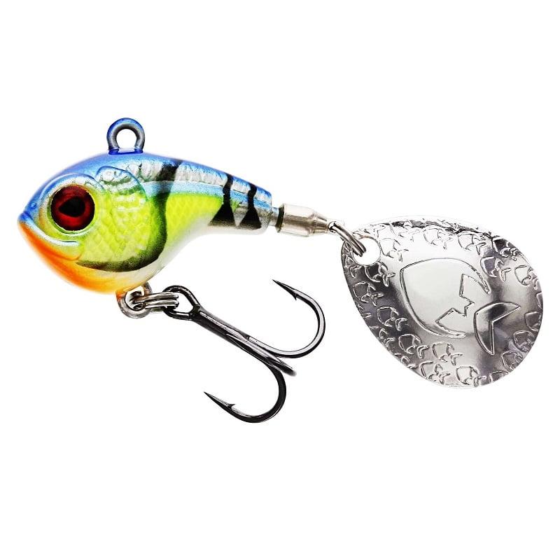 Westin Dropbite Spin Tail Jig 3,2cm 12g Chartreuse Blue Craw