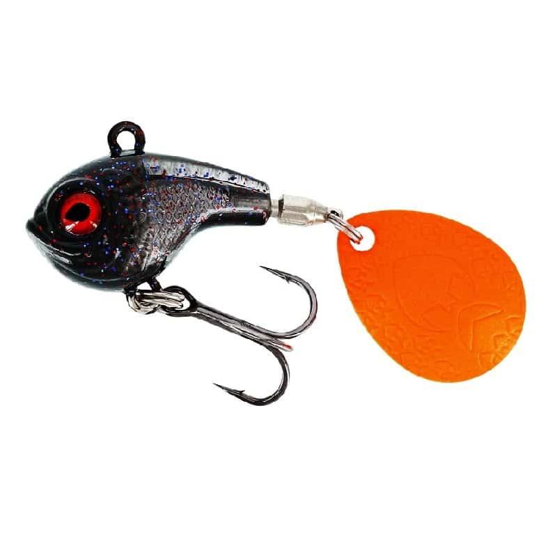 Westin Dropbite Spin Tail Jig 3,2cm 12g Black Mamba