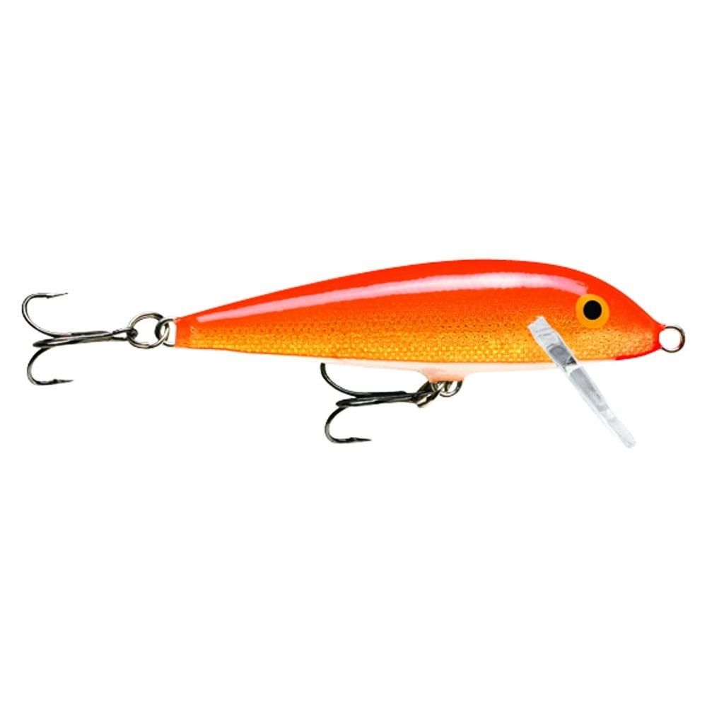Rapala CountDown 9cm - Gold Fluorescent Red från Rapala