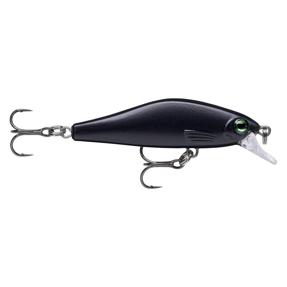 Rapala Shadow Rap Solid Shad 5cm - Matte Black UV från Rapala