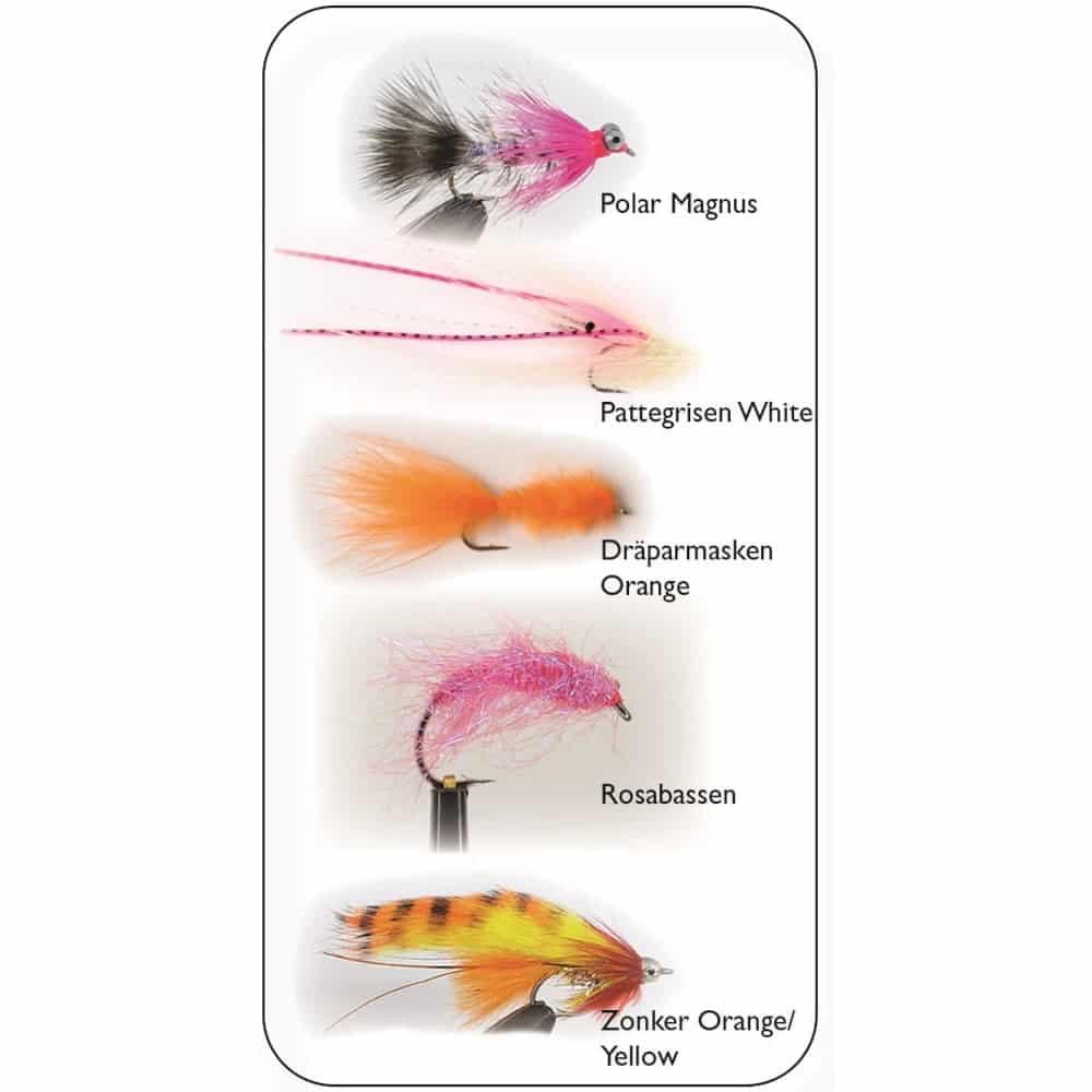 Hurricane Flugor Havsöring Vinter & Vår 5-Pack