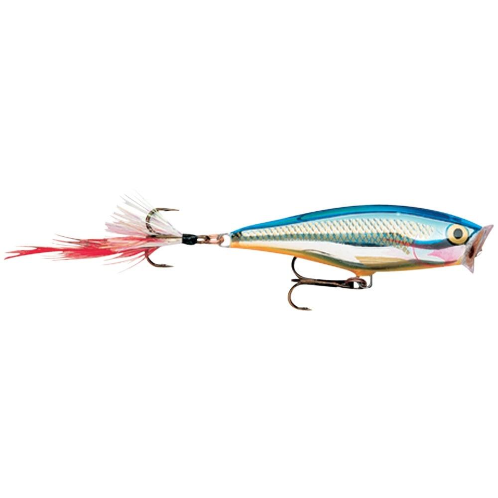 Rapala Skitter Pop 5cm - Silver Blue