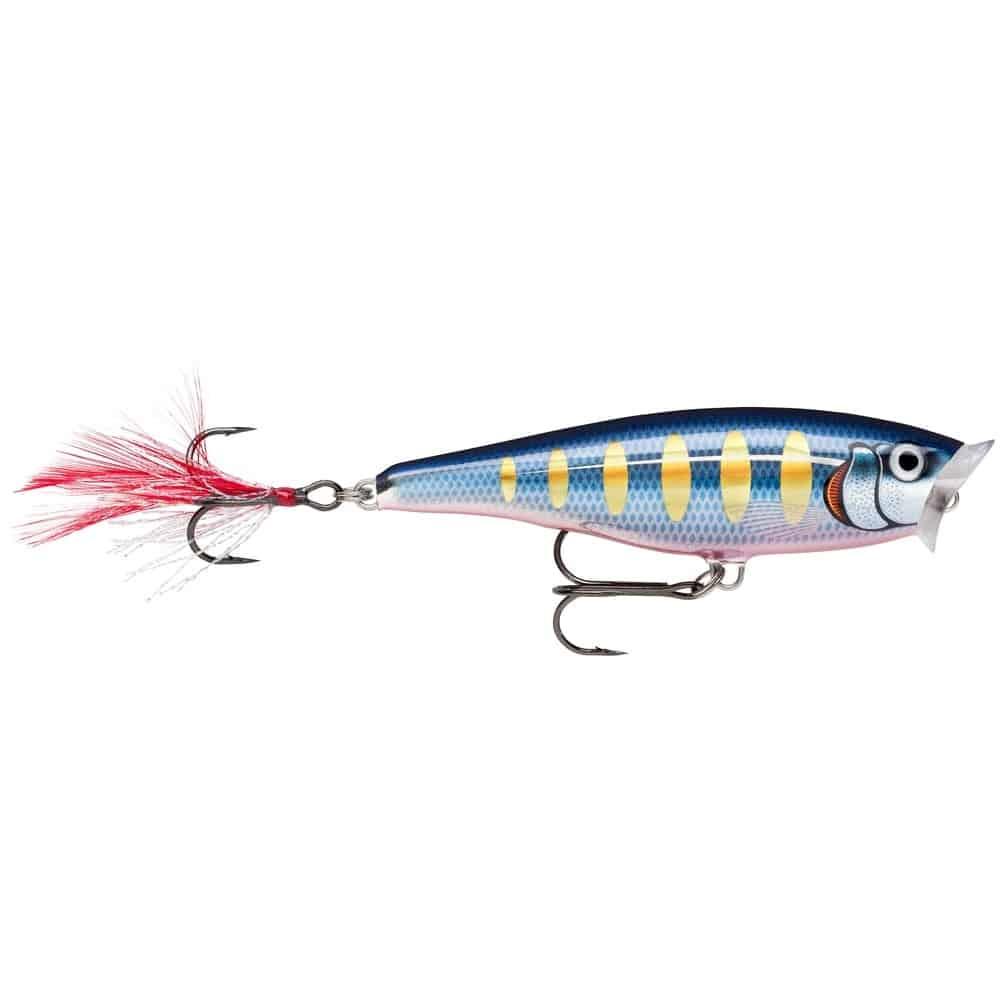 Rapala Skitter Pop 5cm - Striped Hot Blue
