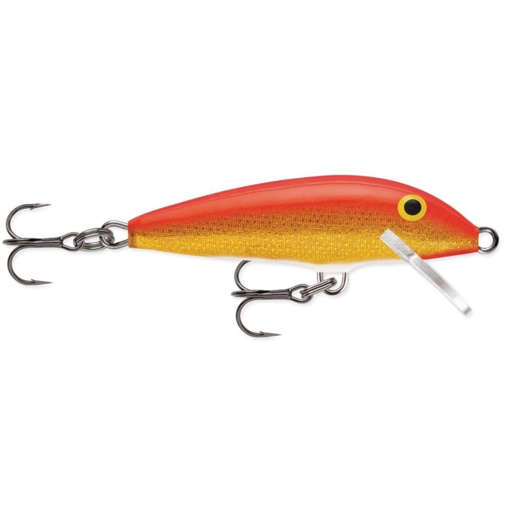 Rapala Original Floater 5cm - Gold Flourescent Red