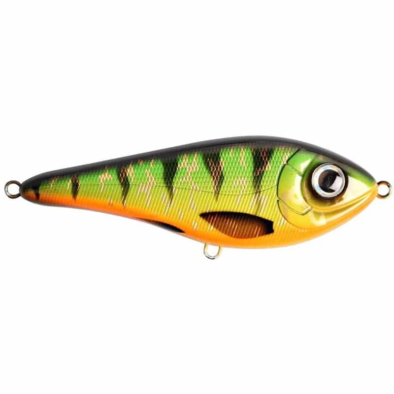 Strike Pro Buster Swim - Slow Sink - 13cm - 65g - Green Tiger från Strike Pro