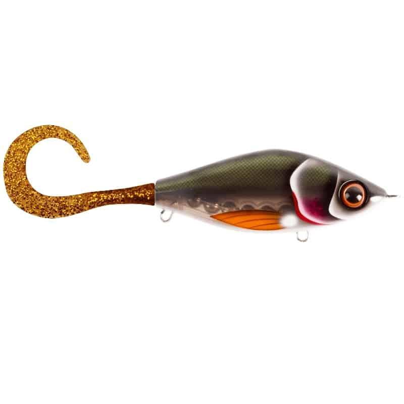 Strike Pro Guppie Jr - 11cm - 70g - Kemijokki - Motoroil Glitter från Strike Pro