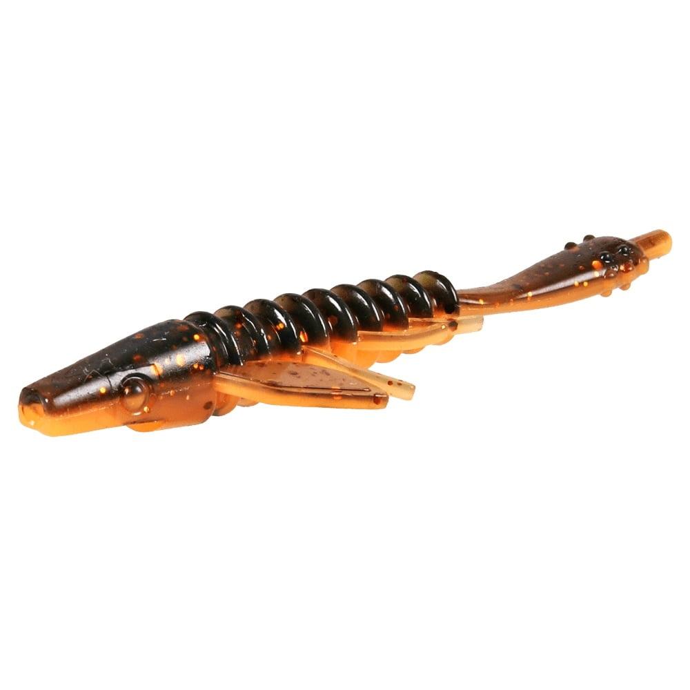 Pigster Gecko, 8,5cm, 2,5g - Black Pumpkin - 4pcs från The Pig
