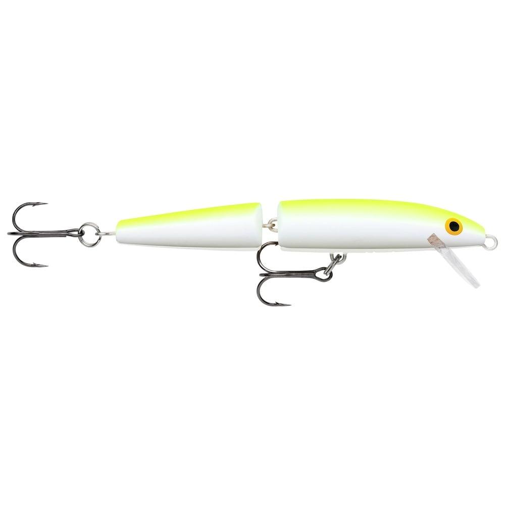 Rapala Jointed Floating 13cm - Silver Fluorescent Chartreuse UV