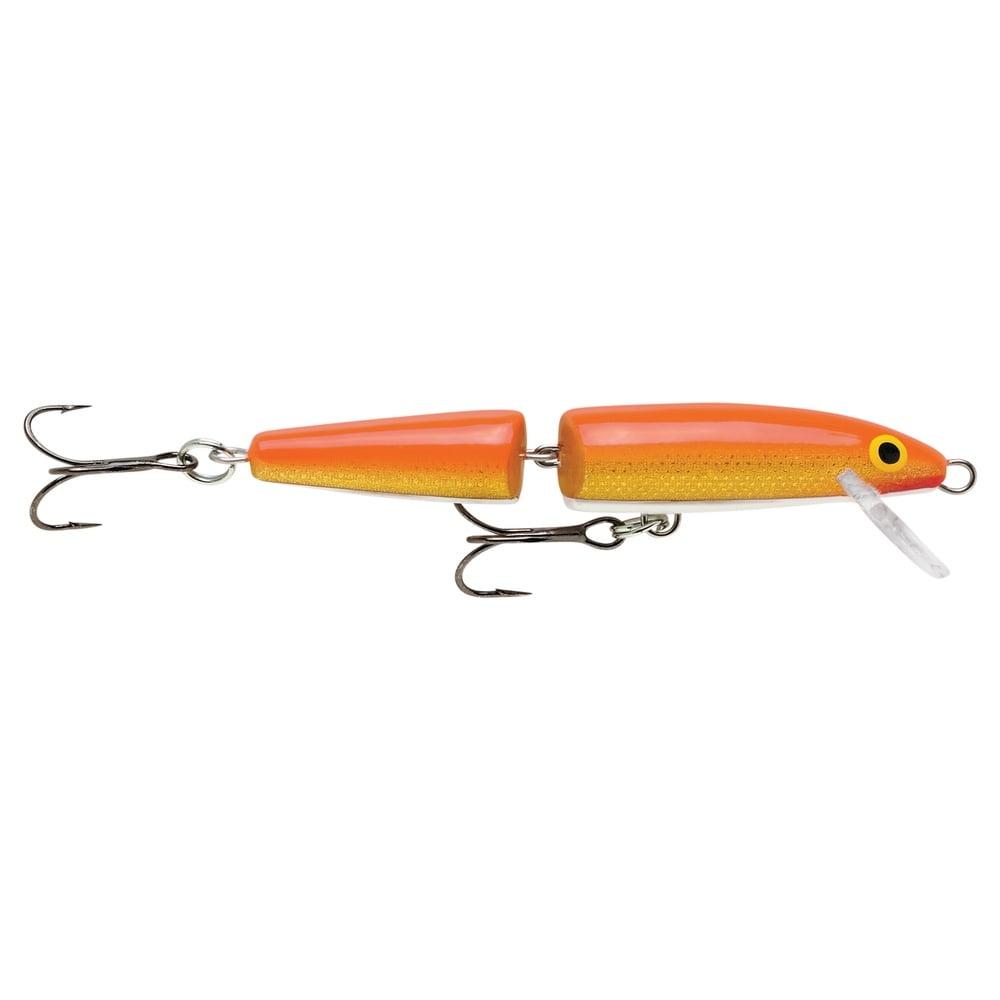 Rapala Jointed Floating 13cm - Gold Fluorescent Red