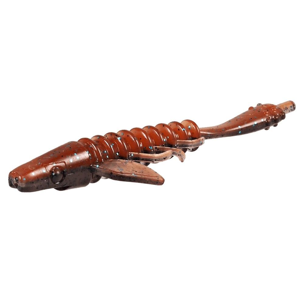 Pigster Gecko, 8,5cm, 2,5g - Cinnamon Smoke Flake - 4pcs från The Pig