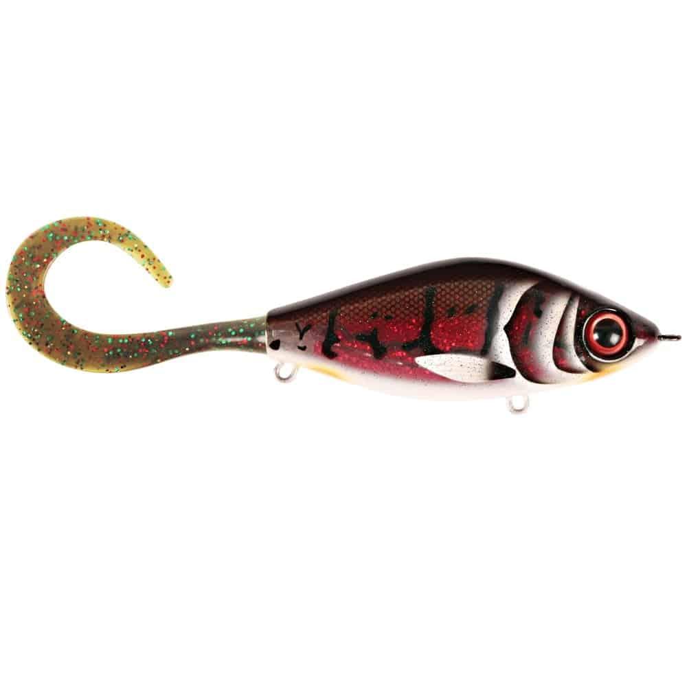 Strike Pro Guppie Jr - 11cm - 70g - Demon Bass - Mossgreen Glitter från Strike Pro