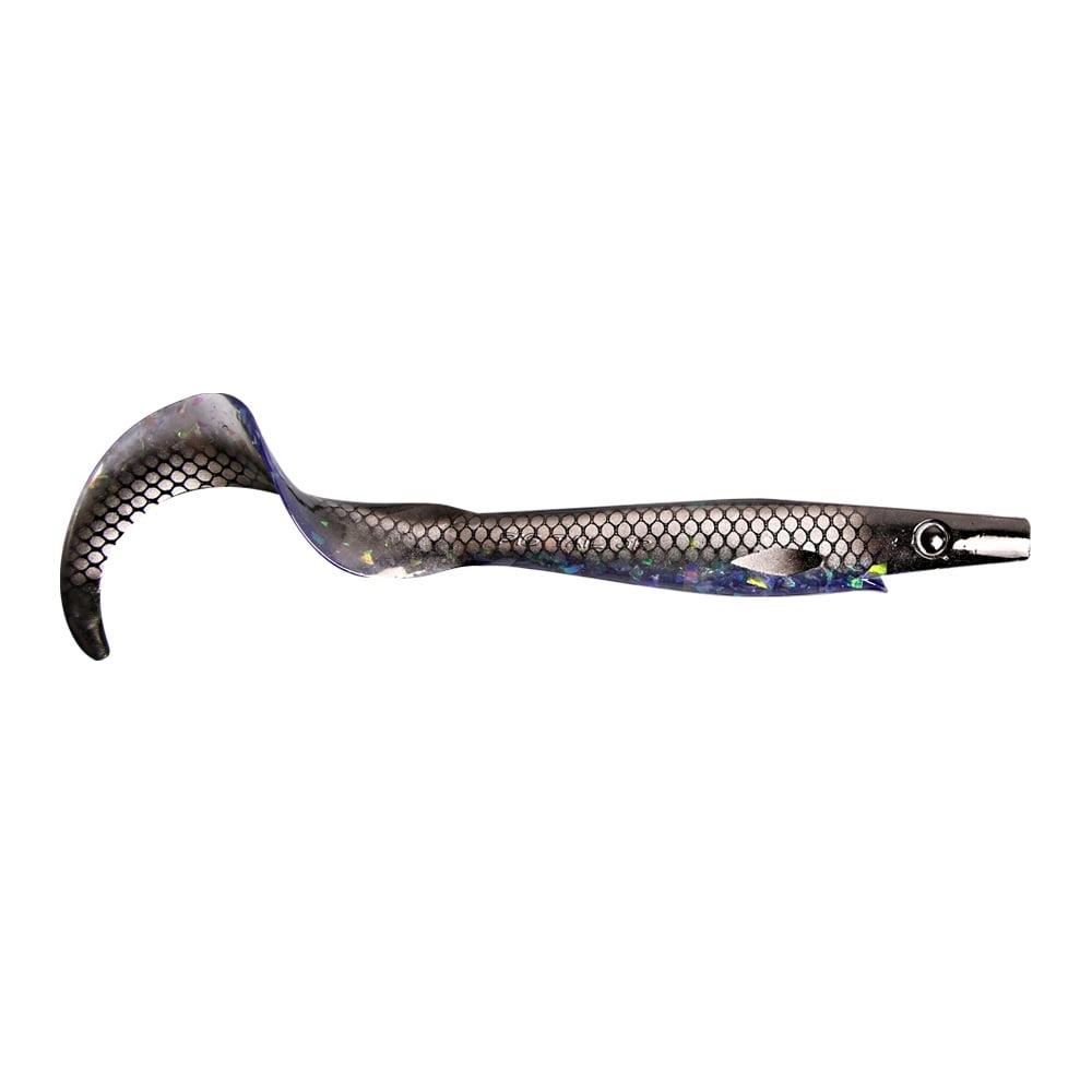 Pig Tail Jr - 23cm, 37g - Midnight Shiner - 2pcs