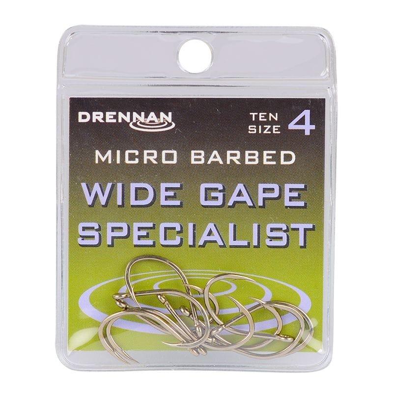 Drennan Wide Gape Specialist Hook 14 10-pack
