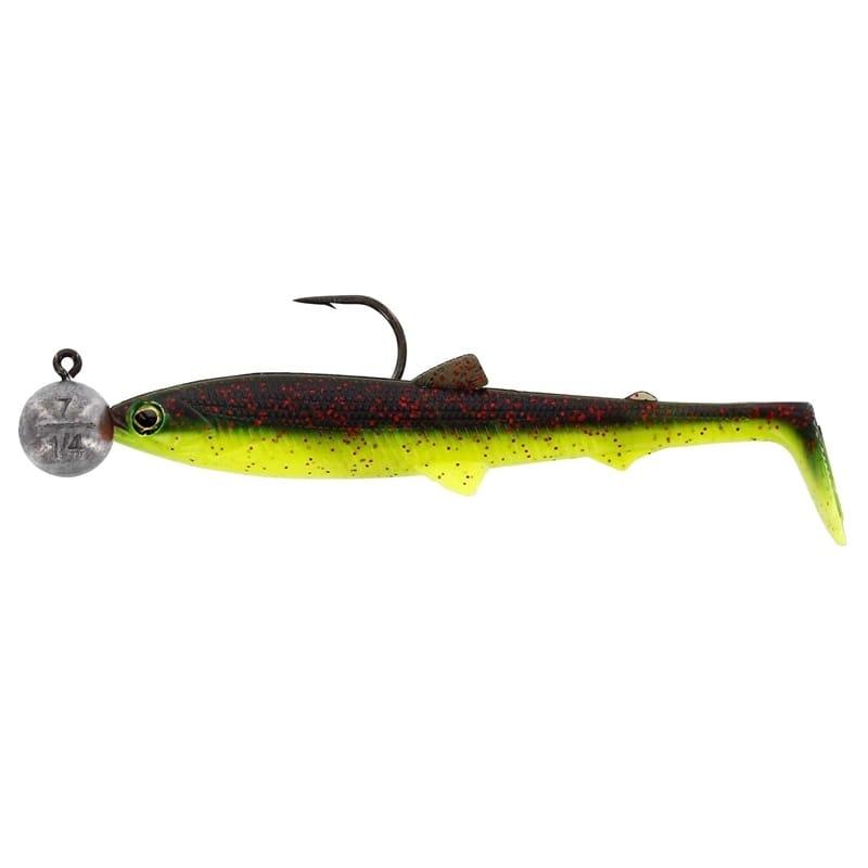 Westin Bullteez 12,5cm R 'N R 10g #6/0 Black/Chartreuse 1pcs