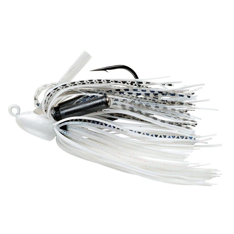 Booyah Boo Jig 7g - Pearl White Shad