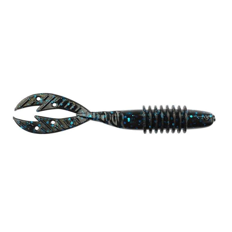 Big Bite Baits Kamikaze Swimon Black Blue Flake 9cm - 7-pack